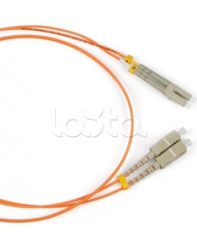Патч-корд оптический LANMASTER LAN-SC-FC/OM2-20 в Чебоксарах Патч-корды и пигтейлы Pintop.ru