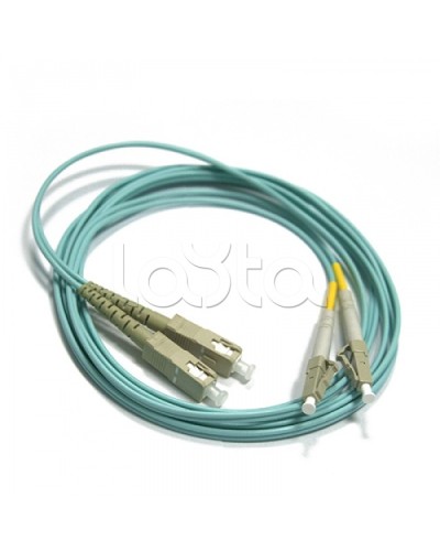 Патч-корд оптический LANMASTER LAN-SC-FC/OM3-7.0 в Чебоксарах Патч-корды и пигтейлы Pintop.ru
