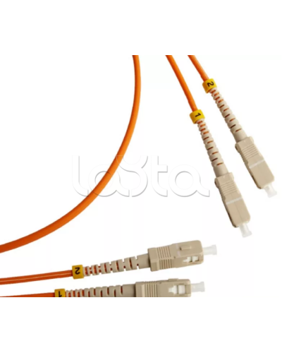 Патч-корд оптический LANMASTER LAN-SC-SC/SU-1.5 в Чебоксарах Патч-корды и пигтейлы Pintop.ru