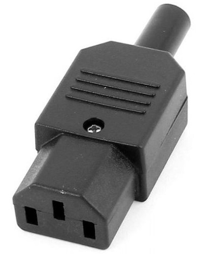 Розетка IEC 60320 C13, 10A, 250V, формата Mosaic, 45x45 LANMASTER LAN-SIP-23IEC-C13 в Чебоксарах Блоки розеток Pintop.ru