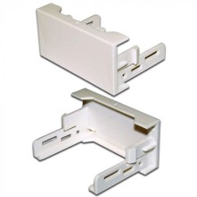 Вставка-заглушка Mosaic 22.5x45, белая LANMASTER (LAN-WA-LP-XX-WH)