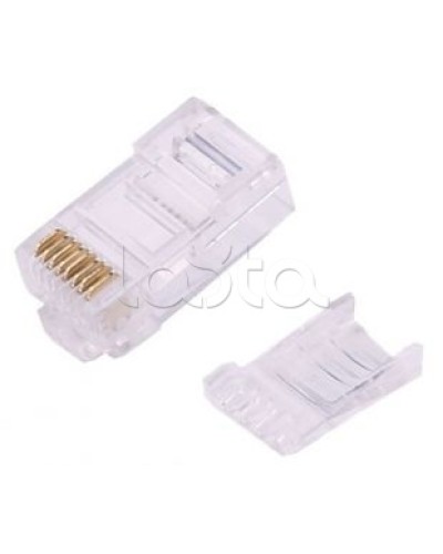 Штекер RJ45 (8P8C) CAT6 со вставкой LAZSO APJ15 в Чебоксарах Коннекторы Pintop.ru