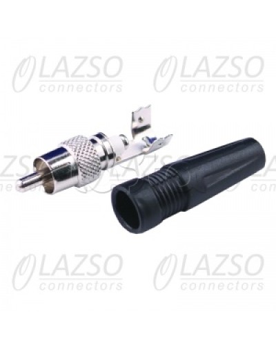 Разъем штекер RCA под винт LAZSO (APR012) в Чебоксарах Коннекторы Pintop.ru