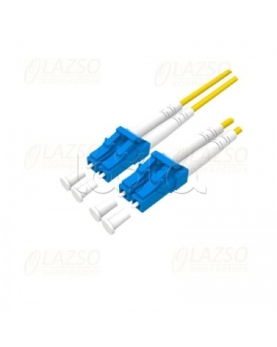 Патч-корд оптический Lazso PC-DU-LC/LC(3m) в Чебоксарах Патч-корды и пигтейлы Pintop.ru