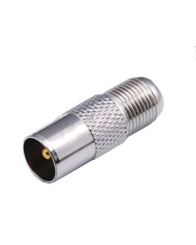 Переходник PAL (TV) штекер - F розетка LAZSO APTVF10 в Чебоксарах Коннекторы Pintop.ru