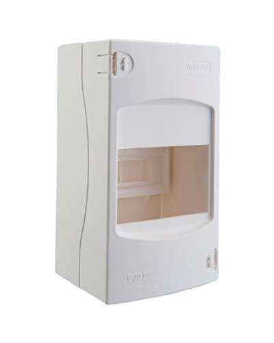 Щиток накладной Mini S 4 модуля белый Legrand 001304 в Чебоксарах Боксы для автоматов Pintop.ru