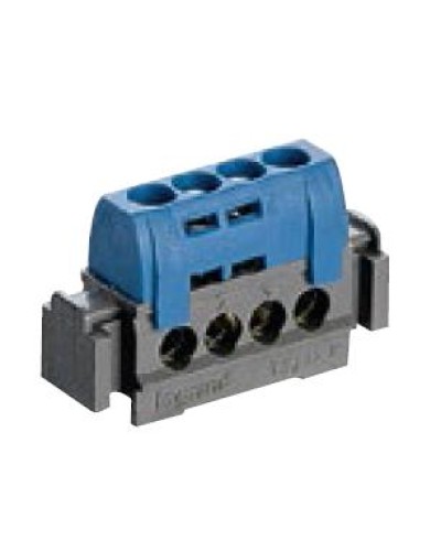 Клеммник синий 4х1.5-16 мм2 LEGRAND 004840 в Чебоксарах Клеммные колодки Pintop.ru