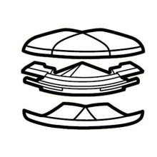 Угол внешний для кабель-канала DLP 50х150 LEGRAND 010635