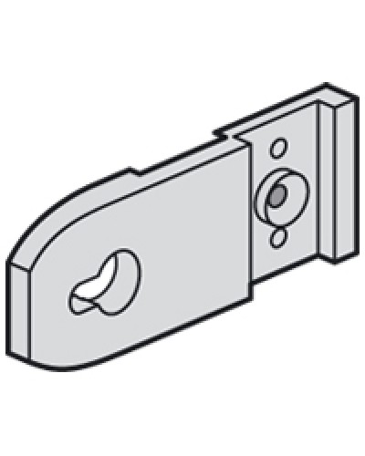 Комплект из 4 металлических скоб Legrand 020100 в Чебоксарах Расходные материалы для шкафов и стоек Pintop.ru