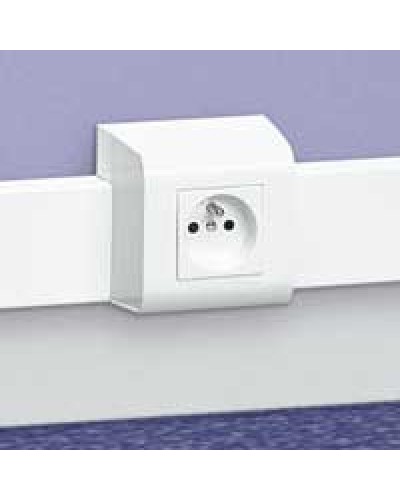 Суппорт Mosaic 60x16/20 2М LEGRAND 030377 в Чебоксарах Аксессуары для кабель-канала Pintop.ru