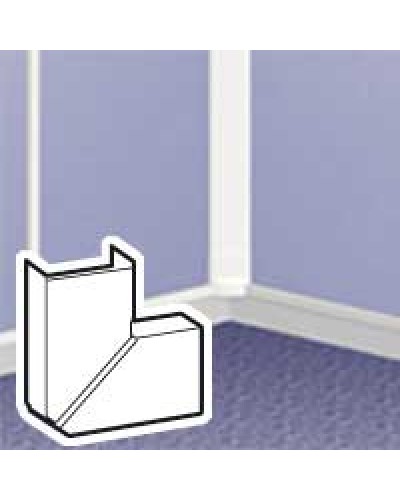 Угол плоский 40x12.5 Legrand 033316 в Чебоксарах Аксессуары для кабель-канала Pintop.ru