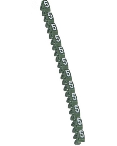 Маркер 5 4/6 ЗЕЛ CAB3 Legrand 038235 в Чебоксарах Аксессуары для кабель-канала Pintop.ru