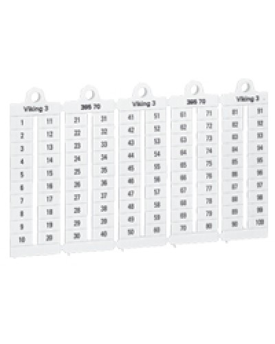 Пластина маркерная Legrand 039509 в Чебоксарах Аксессуары для кабель-канала Pintop.ru