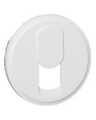 Лицевая панель для розетки телефонной белый Celiane Legrand 068237 в Чебоксарах Аксессуары для кабель-канала Pintop.ru