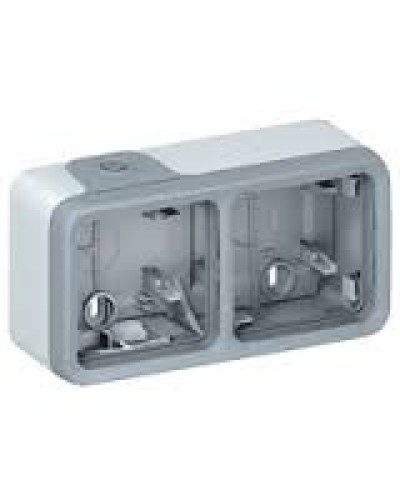 Коробка Plexo 2 поста для накладного монтажа LEGRAND 069672 в Чебоксарах Распределительные коробки Pintop.ru