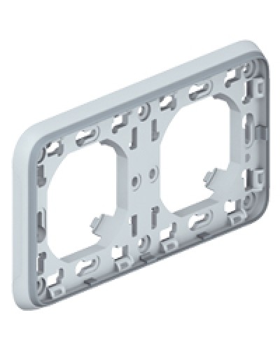 Рамка с суппортом для встроенного монтажа Plexo Legrand 069683 в Чебоксарах Аксессуары для кабель-канала Pintop.ru