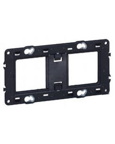 Суппорт Mosaic на 4, 5 или 2x2 модулей LEGRAND 080252 в Чебоксарах Аксессуары для кабель-канала Pintop.ru