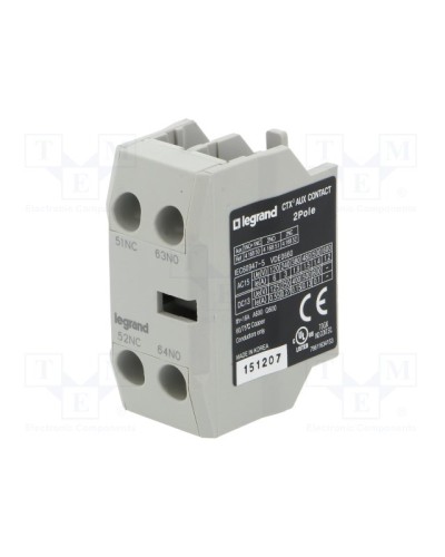 Блок вспомогательных контактов Legrand 416850 в Чебоксарах Дополнительное оборудование для сетей Pintop.ru