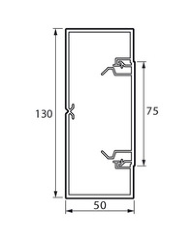 Кабель-канал METRA 130x50 Legrand (638082) в Чебоксарах Кабель-канал Pintop.ru