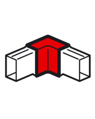 Угол внутренний для кабель-канала METRA 24x14 Legrand (638131) в Чебоксарах Аксессуары для кабель-канала Pintop.ru