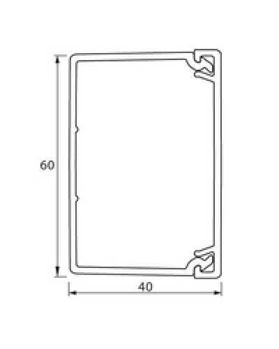 Кабель-канал METRA 60x40 Legrand (638197) в Чебоксарах Кабель-канал Pintop.ru