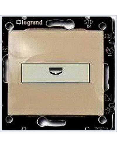 Выключатель c картой 10А слоновая кость Valena Legrand 774134 в Чебоксарах Аксессуары для кабель-канала Pintop.ru