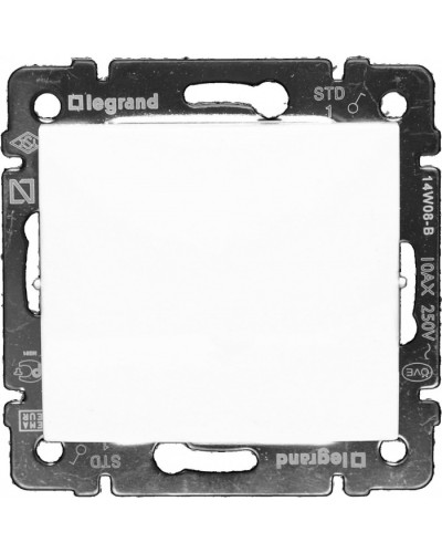Переключатель промежуточный Valena 10 AX 250 В белый Legrand 774407 в Чебоксарах Аксессуары для кабель-канала Pintop.ru