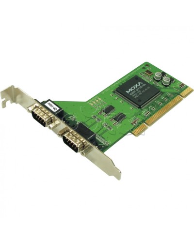 2-портовая плата RS-232 для шины Universal PCI Moxa CP-102U в Чебоксарах Сетевые карты Pintop.ru