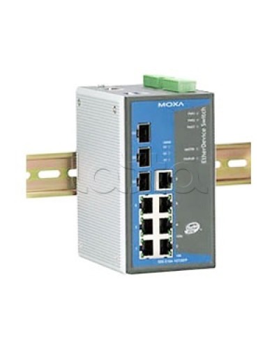 Коммутатор управляемый промышленный 10-портовый Moxa EDS-510A-3SFP в Чебоксарах Коммутаторы Pintop.ru