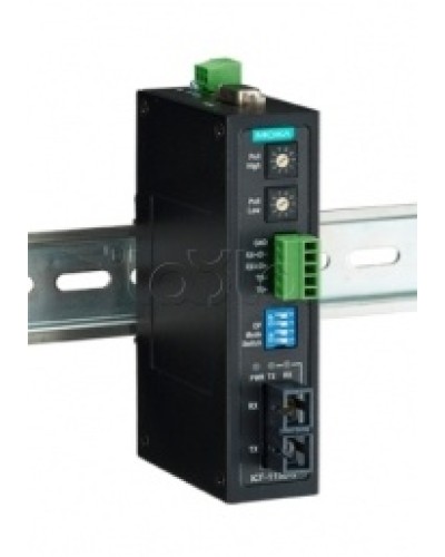 Конвертер RS-232/422/485 в одномодовое оптоволокно (SС разъем) с сертификатом IECEx Moxa ICF-1150-S-SC-IEX в Чебоксарах Дополнительное оборудование для ОПС Pintop.ru