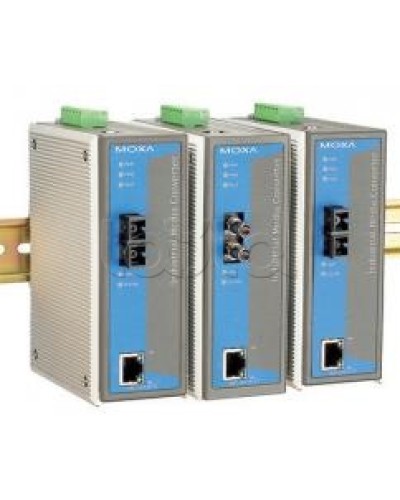 Медиаконвертер Ethernet 10/100BaseTX в 100BaseFX (ST) Moxa IMC-101-M-ST в Чебоксарах Дополнительное оборудование для ОПС Pintop.ru