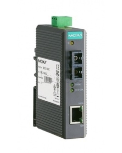 Медиаконвертер Ethernet 10/100BaseTX в 100BaseFX (SC) Moxa IMC-21-S-SC в Чебоксарах Медиаконвертеры Pintop.ru