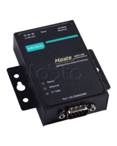 Преобразователь Modbus-RTU/ASCII в Modbus/TCP Moxa MGATE MB3180 в Чебоксарах Дополнительное оборудование для ОПС Pintop.ru