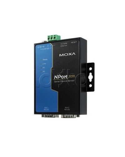 Сервер 2-портовый RS-232 в Ethernet Moxa NPort 5210A в Чебоксарах Дополнительное оборудование для ОПС Pintop.ru