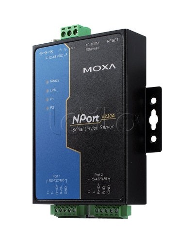 Сервер 2-портовый RS-422/485 в Ethernet Moxa NPort 5230A в Чебоксарах Дополнительное оборудование для ОПС Pintop.ru