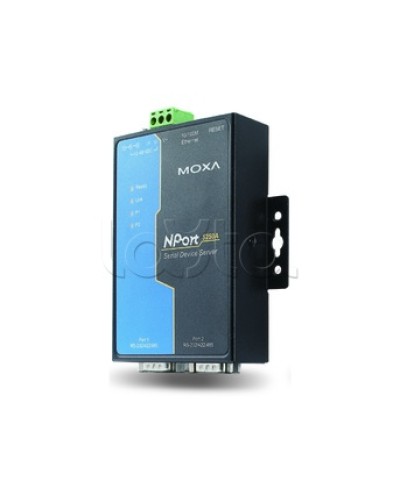 Сервер 2-портовый RS-232/422/485 в Ethernet Moxa NPort 5250A в Чебоксарах Дополнительное оборудование для ОПС Pintop.ru