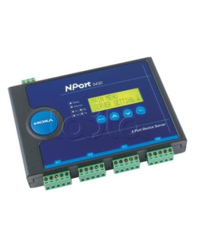 Сервер 4-портовый RS-422/485 в Ethernet Moxa NPort 5430I в Чебоксарах Дополнительное оборудование для ОПС Pintop.ru
