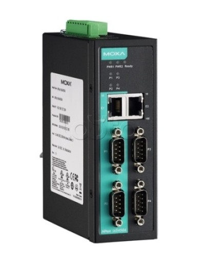 Сервер 4-портовый RS-232/422/485 в Ethernet Moxa NPort IA-5450AI-T в Чебоксарах Дополнительное оборудование для ОПС Pintop.ru