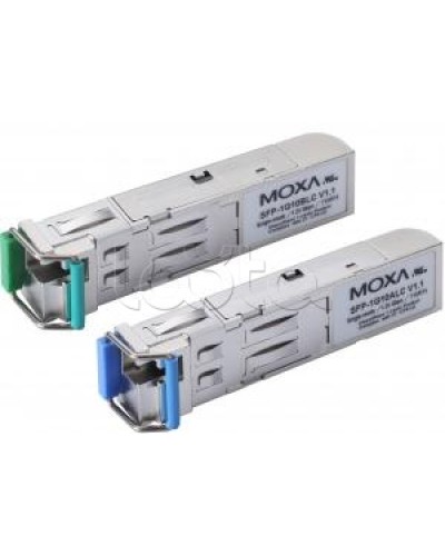 Трансивер-SFP одножильный (WDM) Moxa SFP-1G10BLC в Чебоксарах Модули SFP/XFP/GBIC Pintop.ru