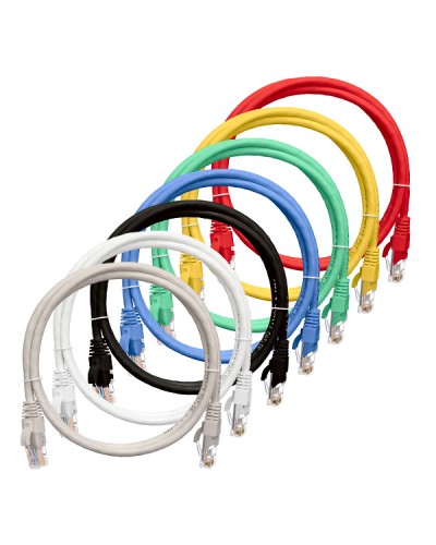 Шнур коммутационный 2хRJ45/8P8C U/UTP кат.5е (NMC-PC4UD55B-015-BL) NIKOMAX в Чебоксарах Патчкорды (медные) Pintop.ru