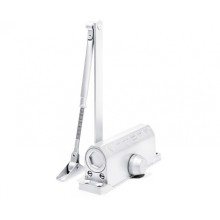 Доводчик дверной с рычажной тягой DC-065 EN3/4/5, белый NOTEDO DC065W