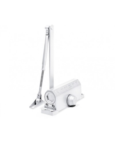 Доводчик дверной с рычажной тягой DC-065 EN3/4/5, белый NOTEDO DC065W в Чебоксарах Доводчики Pintop.ru