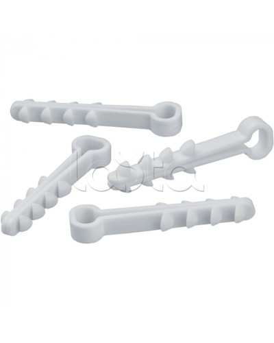 Дюбель-хомут Navigator 93 749 NCU-F-5-8-45-100-WH (100 шт/упак) в Чебоксарах Крепеж: Дюбели, шурупы, саморезы Pintop.ru