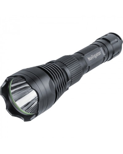 Фонарь Navigator 61 092 NPT-P02-18650 аллюм. проф. CREE LEDx10Вт. Li-ion 2.4 A/h в Чебоксарах Источники света(Лампы) Pintop.ru