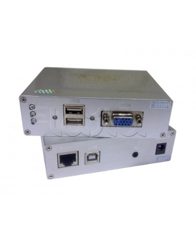 Комплект для передачи VGA, Клавиатура, Мышь, до 300 м OSNOVO TA-VKM/7+RA-VKM/7 в Чебоксарах Видеоусилители, Модуляторы, Делители Pintop.ru