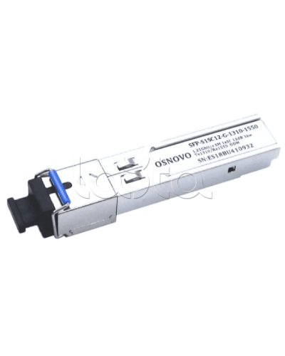 SFP Модуль OSNOVO SFP-S1SC12-G-1310-1550-I в Чебоксарах Модули SFP/XFP/GBIC Pintop.ru