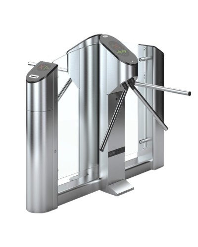 Турникет моторизованный двухсторонний Oxgard Praktika Т-03-D-2R (Mifare) в Чебоксарах Турникеты Pintop.ru