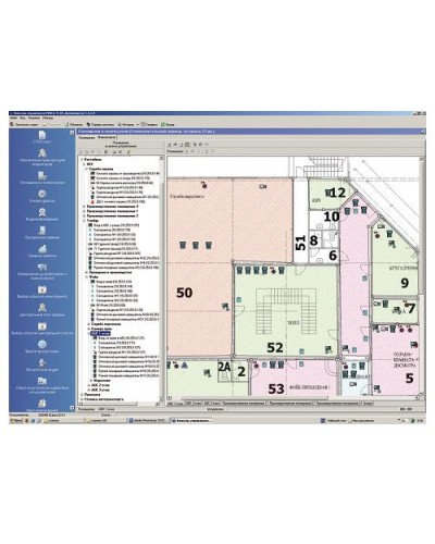ПО Модуль Мониторинг PERCo-SM08 в Чебоксарах Сетевая СКУД Perco Pintop.ru
