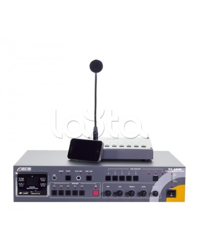 Система оповещения комбинированная 480Вт ROXTON SX-480N в Чебоксарах Система оповещения и трансляции Roxton Pintop.ru