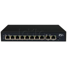 Коммутатор сетевой RVi-1NS08F-2T (1G)